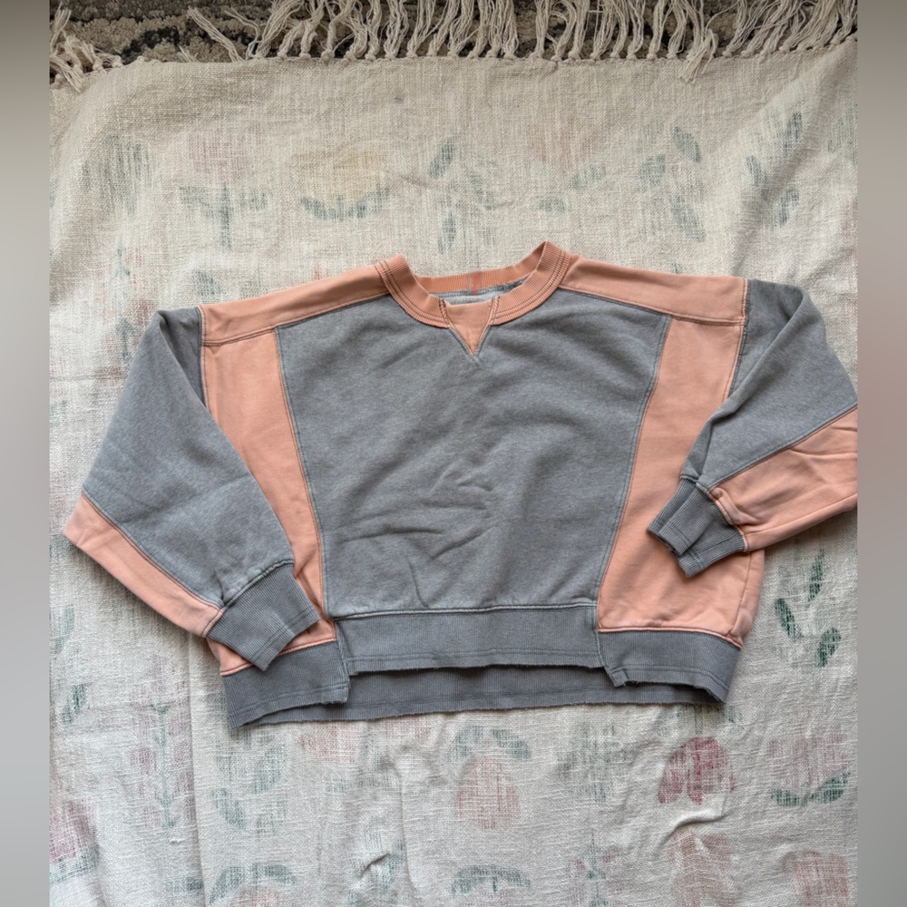 FP Movement by Free People Intercept Colorblock Sweatshirt Size Medium